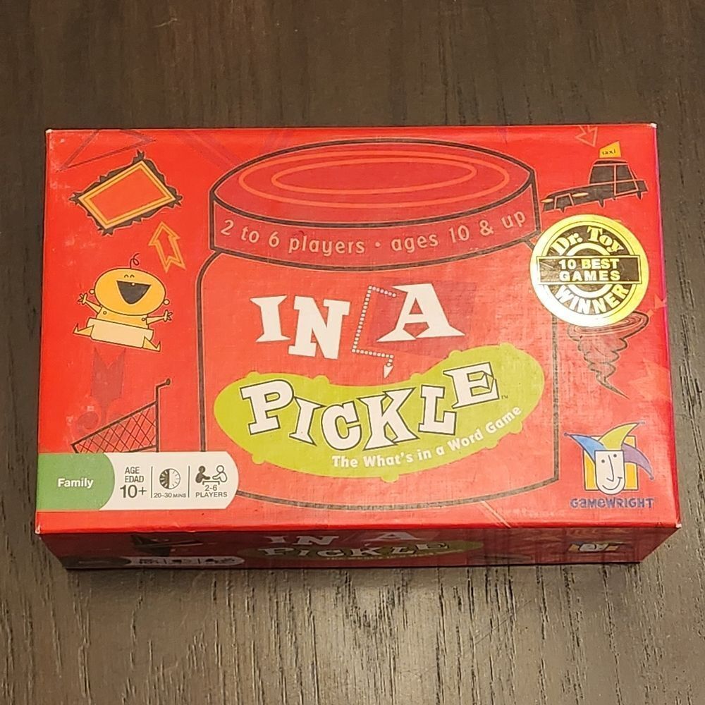 🩵Vintage In A Pickle 2004 Edition Card Game - Picture 5 of 6